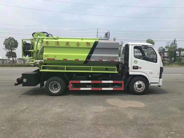 東風(fēng)國(guó)六多利卡D6清洗吸污車