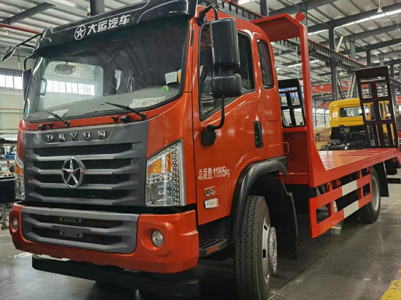 （國六）湖北大運G6黃牌平板車