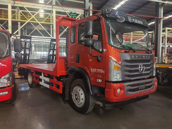 （國六）湖北大運G6黃牌平板車