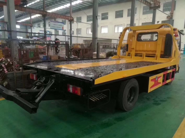 江鈴藍牌一拖二清障車